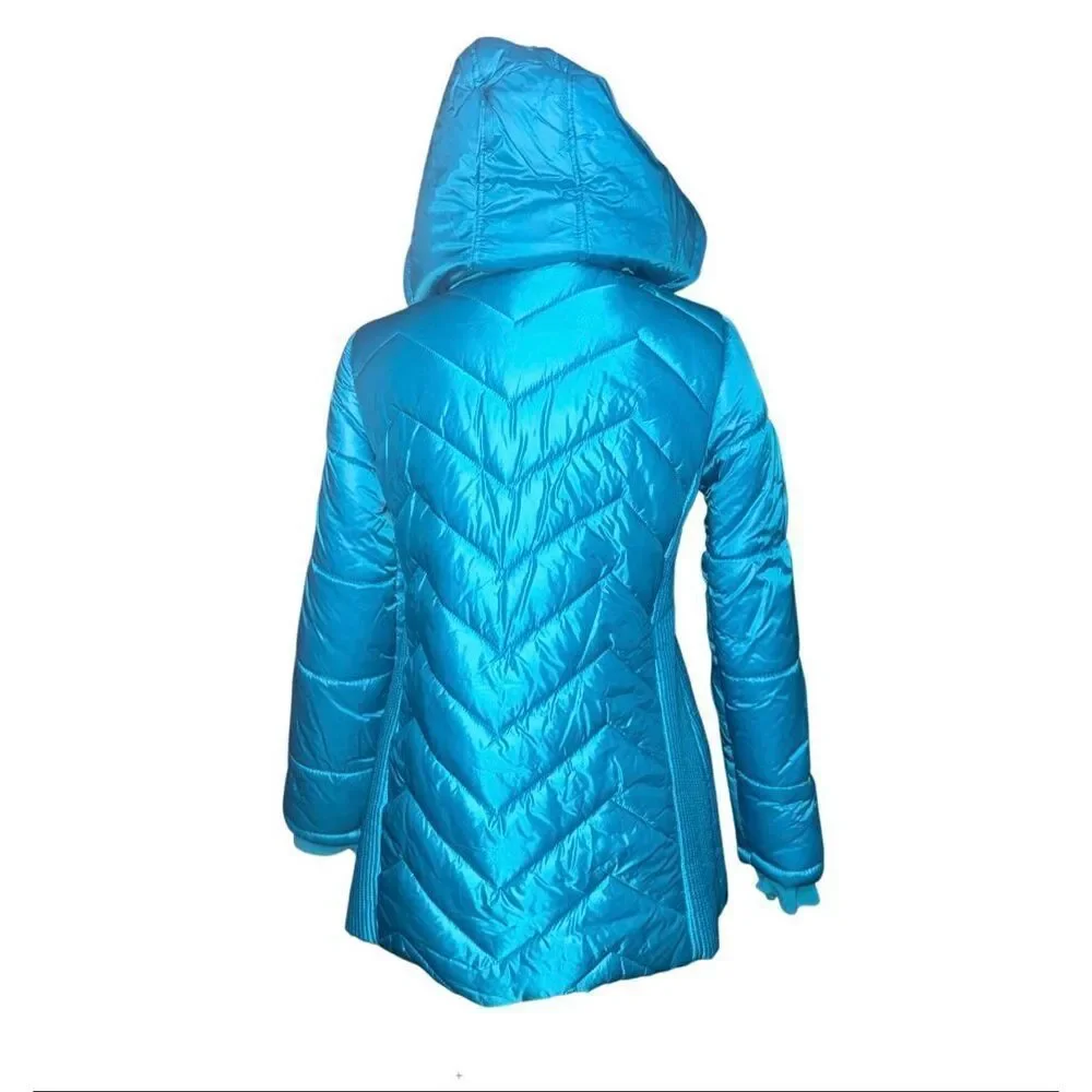 Justice Quilted Puffer Jacket